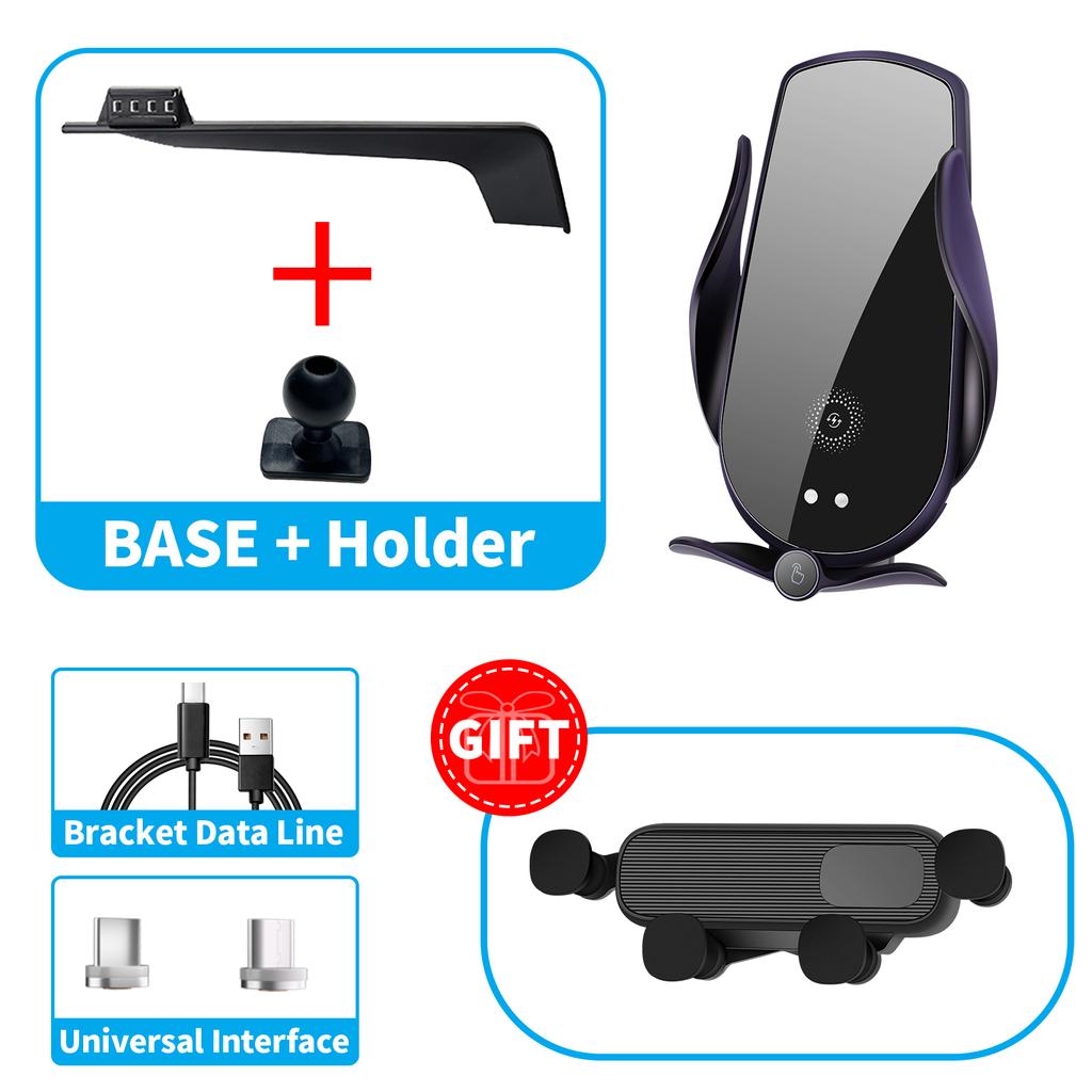 For Lexus RX  2024 2025 (14in) Car Phone Holder Screen Fixed Navigation Bracket Base Wireless Charging