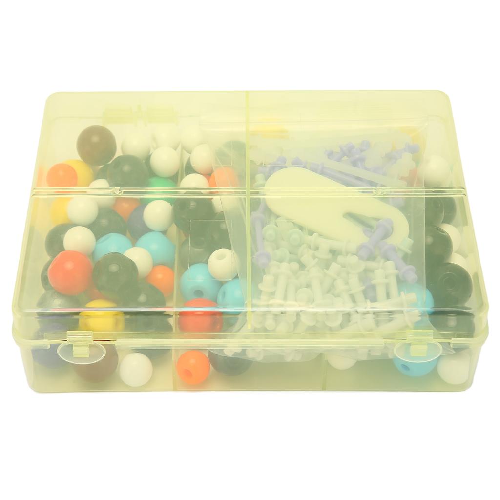 Chemie Molekulare Modell Kit PP Kugeln HCONS Cl Br PI Box Verpackt Molekulare Struktur Modell für