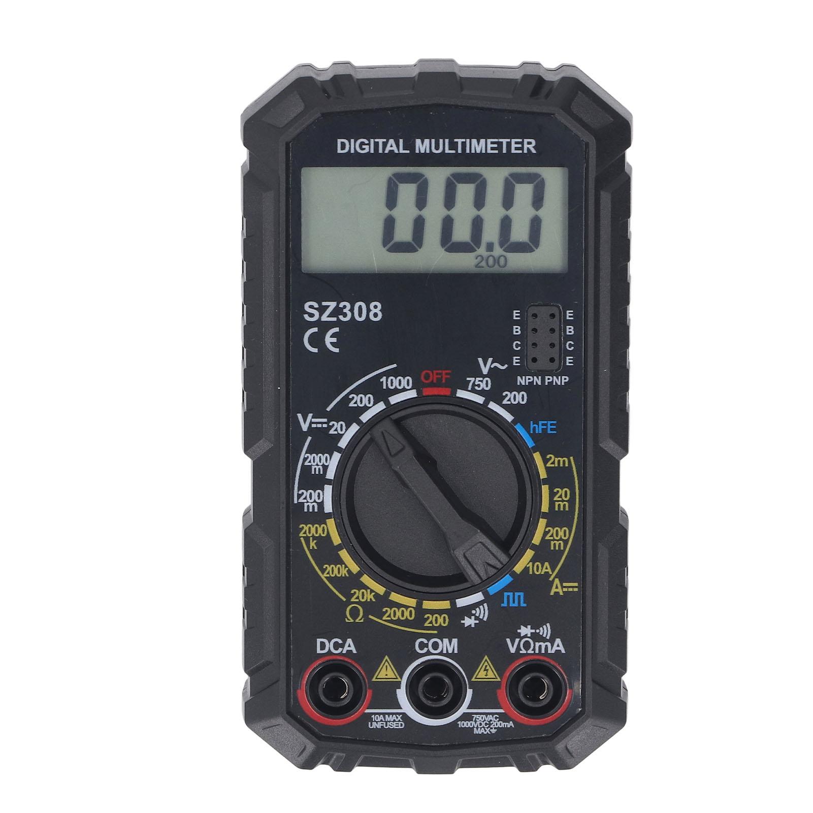 

Цифровий Мультиметр Високої Точності Багатофункціональний Портативний Міні Тестер Напруги Струму для Ремонту Обслуговування