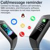 SACOSDING Sports Wristband With HD Screen Waterproof Sleep Heart Rate Monitoring  Step Counting Sports and Health Smart Wristband