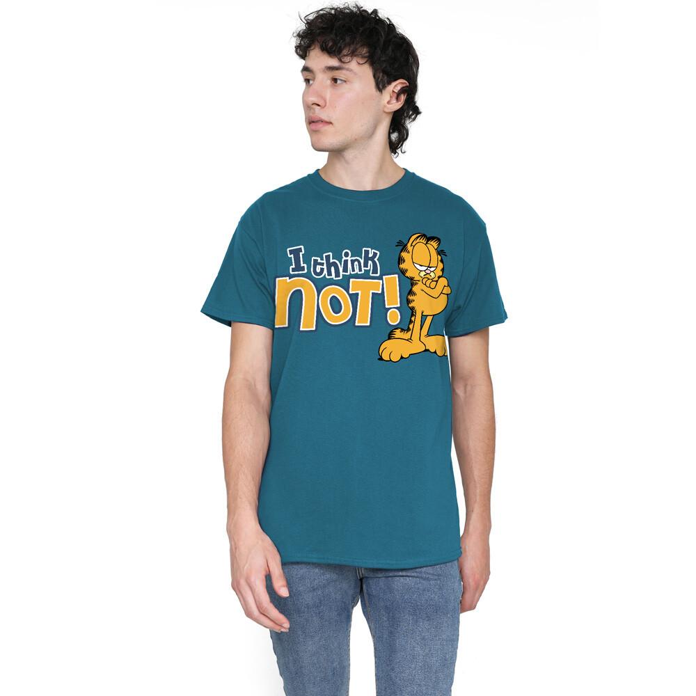 Garfield I Think Not T-Shirt S-2XL Slate XXXXL