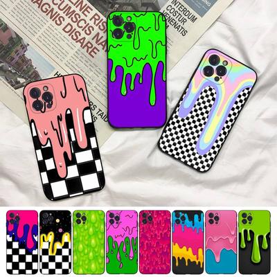 Kapající Sliz Pouzdro na Telefon Pro Iphone 8 7 6 6s Plus X Se 2020 Xr Xs 14 11 12 13 Mini Pro Max Mobilní Pouzdro