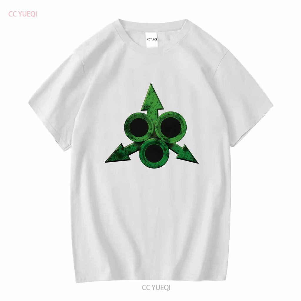 Nurgle Symbol Classic Logo T Shirt Funny Mens Vintage Washed Homme Soft Streetwear Slightly Stretched Graphic Versatile Unisex
