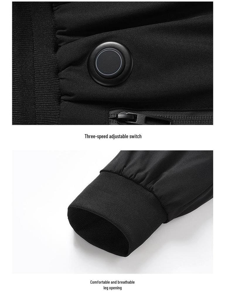 Чоловічі та жіночі бавовняні штани з підігрівом – 8 зон контролю температури, морозостійкі, щільні, з манжетами, довгі.