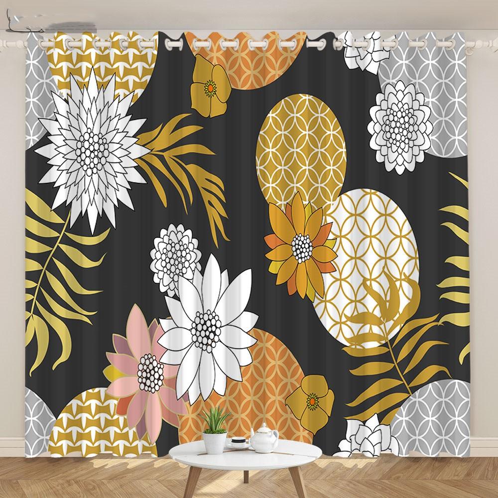 2Panels Custom Crane Curtain New Chinese Living Room Japanese Curtain Restaurant Curtain Japanese Geisha Curtain cortinas