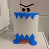 Toilet Roll Holder Paper Rack Cartoon Shape Universal Easy to Install Bathroom Free Standing Countertop Tissue Holder