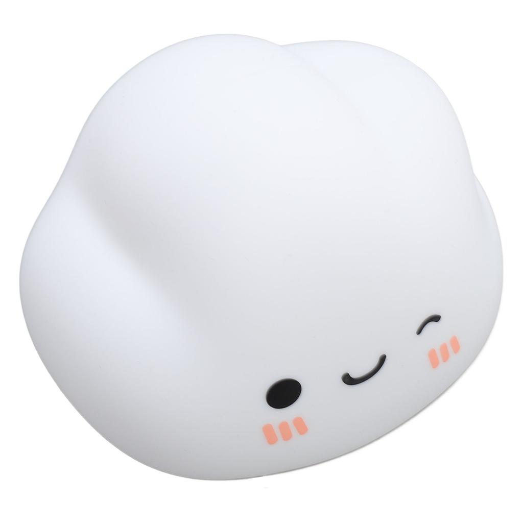 Pat Night Light USB Rechargeable 5 Brightness Levels Timer Silicone Ambient Light LED Colorful