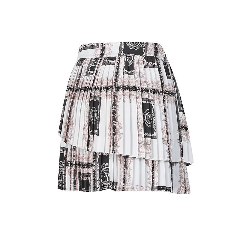 New FILA Casual Short Skirts Women's All Over Print A11W425327FZA