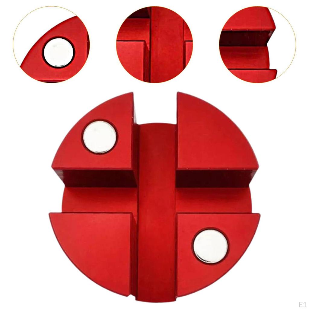 X Slot Jack Pad Dia 2inch Automotive Accessories for Vehicles Sturdy Spare Parts Disk Floor