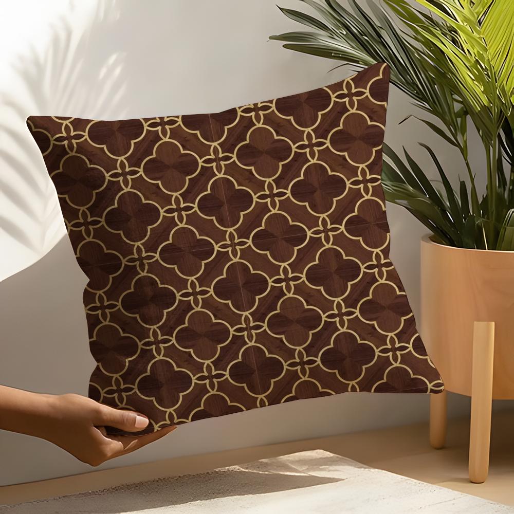 Classic Patterns COZY Pillow Case Home Living Room Decoration Linen Pillow Cases Cushion Cover