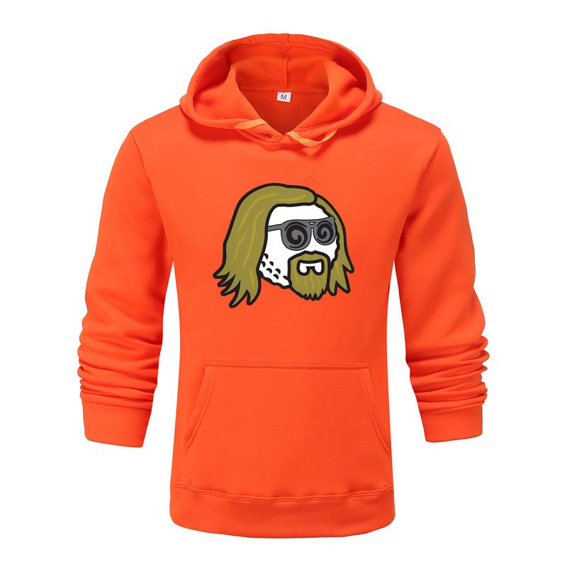 Autumn and Winter New Designer Printed Clothing Men's Hoodie Couple Pullover