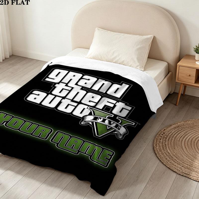 Custom Gta6 Blanket, High quality Comfortable for All Seasons, Home Decor, Warmth and Comfort