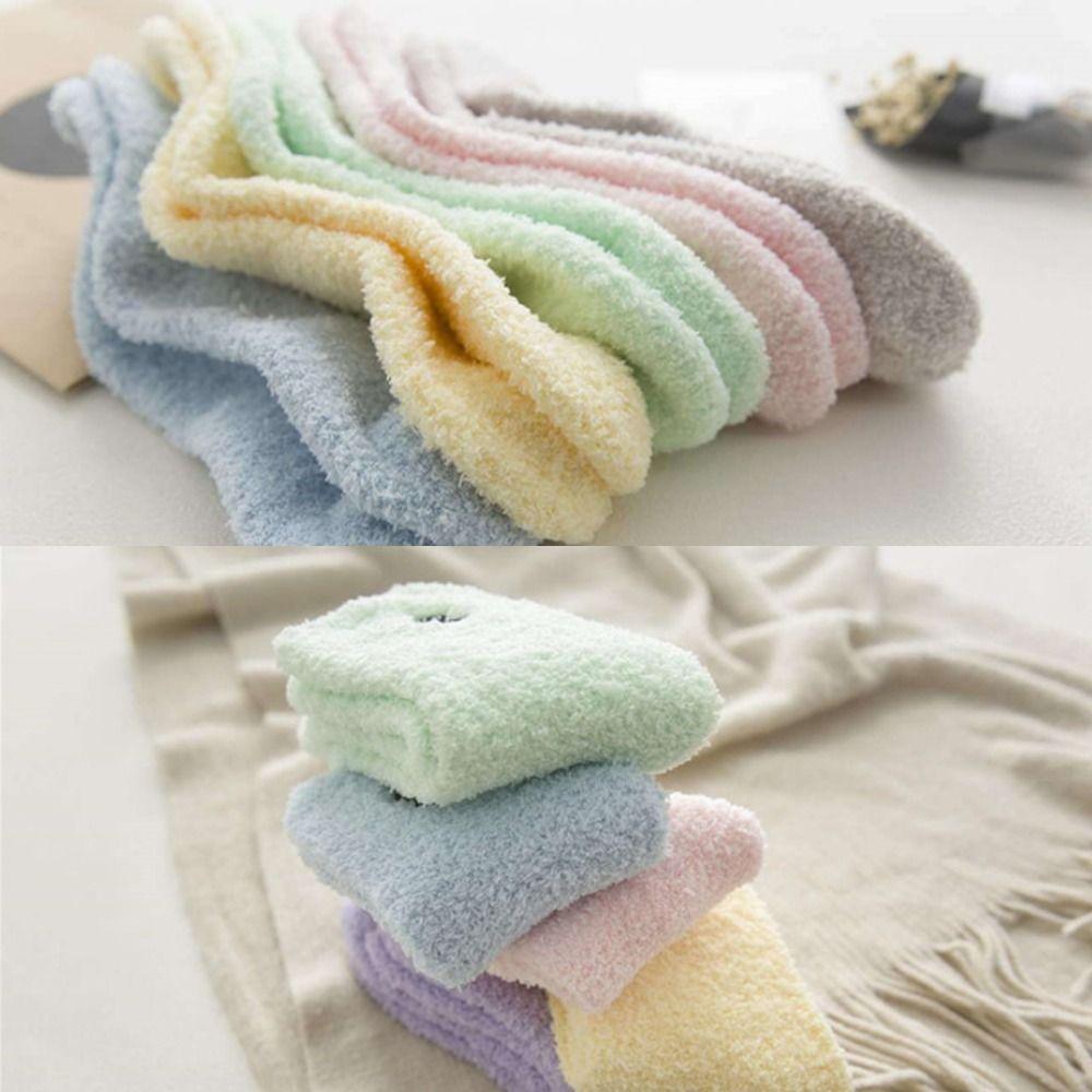 Super Soft Fuzzy Socks Polyester Black Cat Sock New Cozy Fluffy Slipper Socks  Home