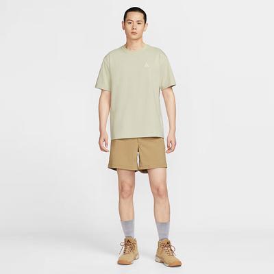 T-shirt à manches courtes ACG pour homme, Tricot sans col, Sport décontracté, Plein air