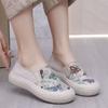 Fashion 2025 Fashion Women's Shoes Summer Women's Casual Shoes Color Blocked Versatile Breathable Lightweight Canvas Shoe