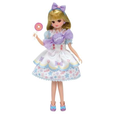 TAKARA TOMY Boneca Doce Boneca Casa de Brincar Brinquedo Idades "Licca-chan LD-09 Doce" Vestir-se 3+