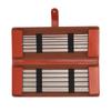 44 st Stickor Assorterad Storlek Rostfritt Stål Släta Ergonomiska Metallstickor Set