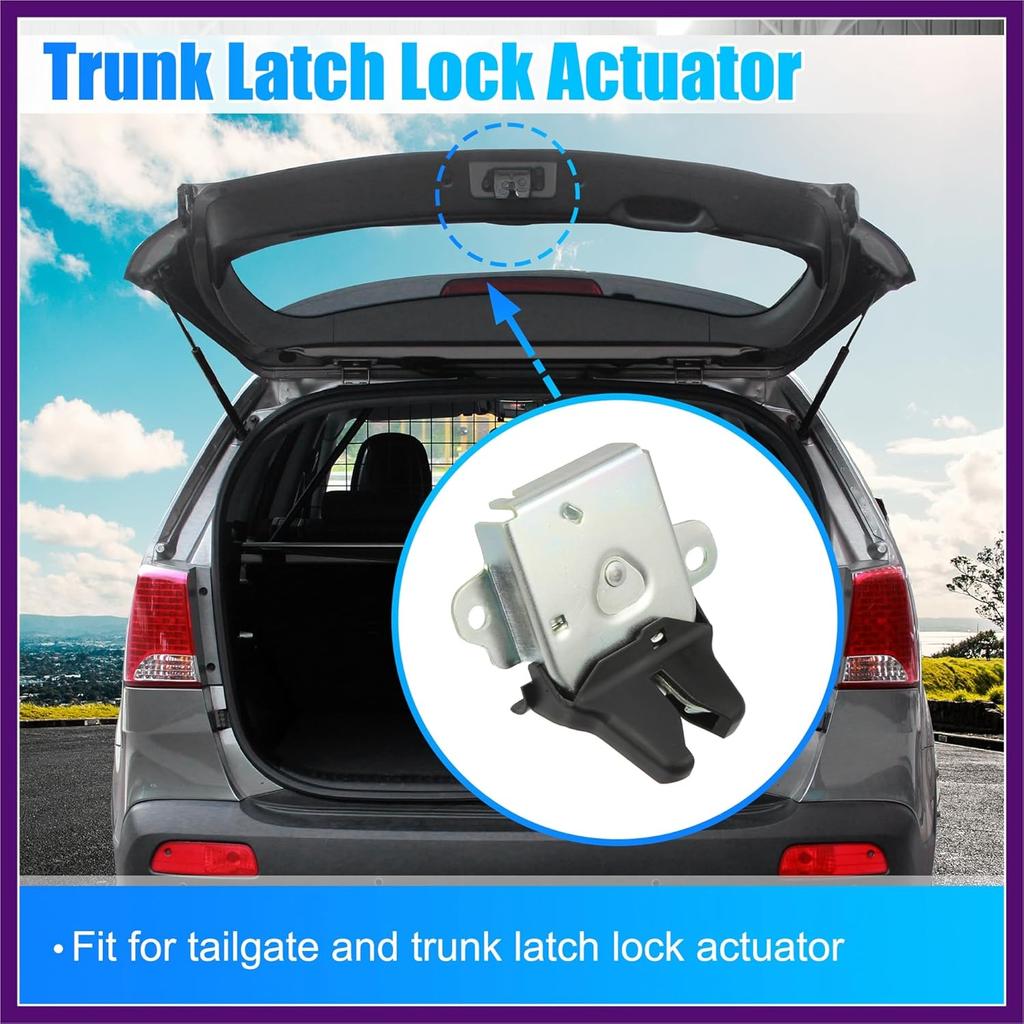 Auto Heckklappenschloss-Aktuator Heckklappenschloss 64610-12360 für Toyota Corolla E12 2004-2008 Premium Passform Design