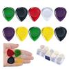 30buc Pană Chitară cu Cutie Formă Picătură de Apă Plectre ABS 1/2/3mm Accesorii Chitară Electrică Bas TMZ