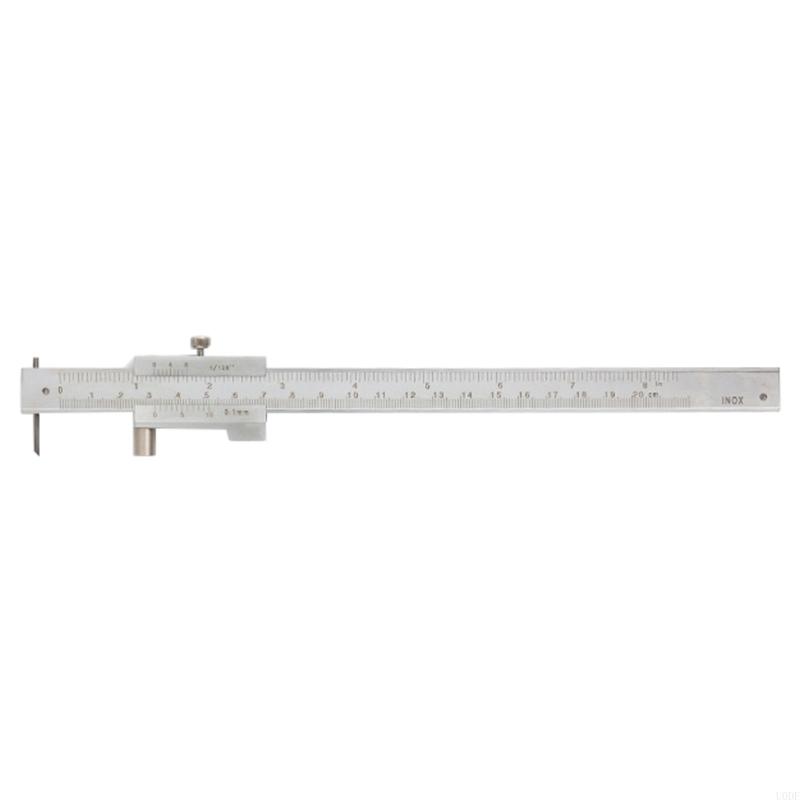 200/300mm Double Scale Vernier Caliper Stainless Steel Construction For School Projects And Engineering Applications