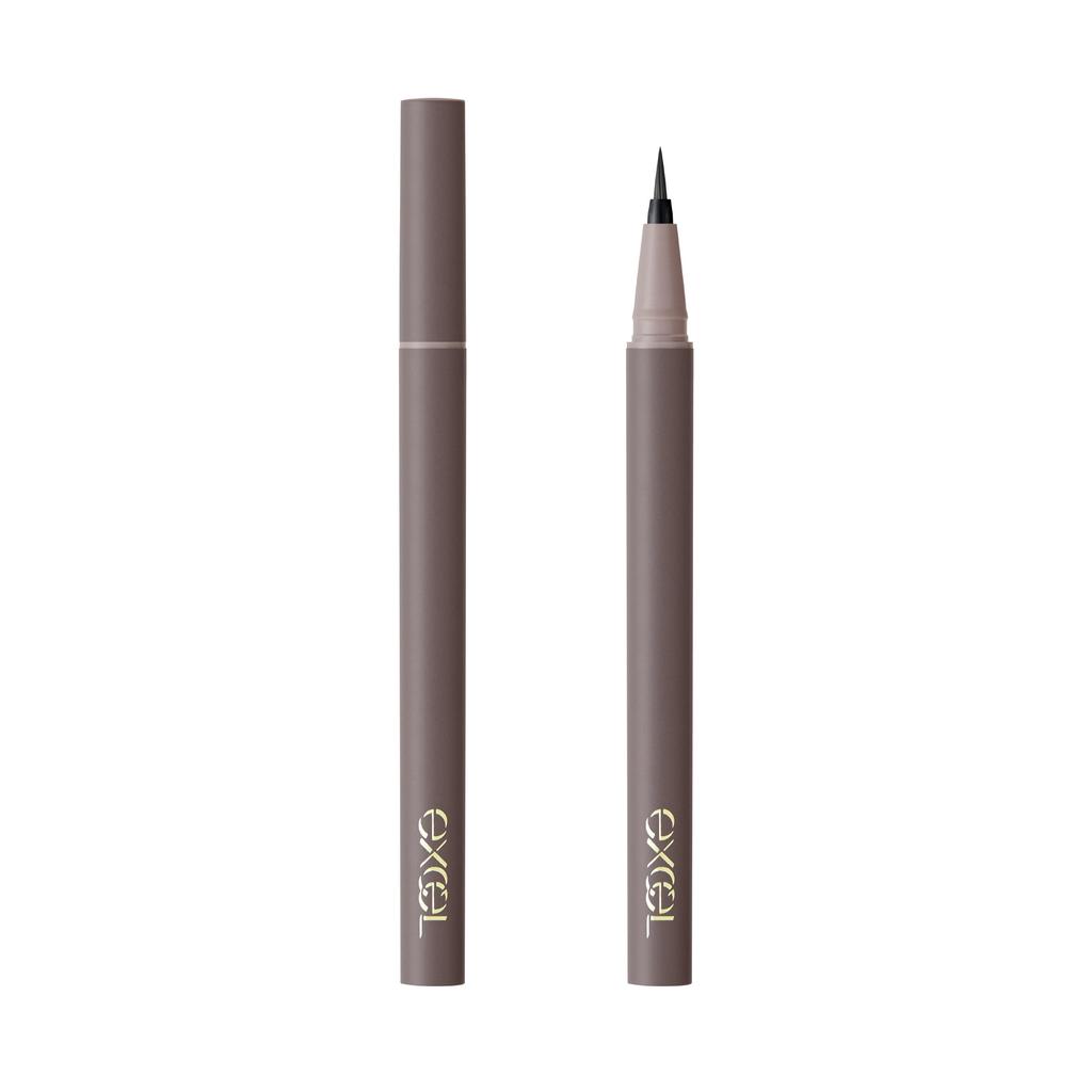 Excel Mellow Shade Liquid Liner ML01 Liquid Eyeliner Brown-Black