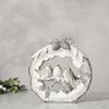 Three Robins On a Branch Figurine