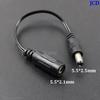 1/3/5PCS 5.5x2.1mm DC Female Power Jack to DC Male Plug Cable 5.5*2.5mm 3.5x1.35 4.0*1.7mm 4.8*1.7 2.5*0.7 Connector Power Cord