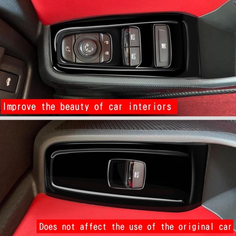 LHD RHD FOR SUBARU BRZ/ZD8 TOYOTA GR86/ZN8   ABS carbonfiber door armrest  window lift swtich glass rise button cover