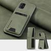 Solid Color Leather Wallet Card Slot Bracket Phone Case For Samsung A55 A54 A53 A52 A52S A51 A71 A35 A15 A16 A06 A05 A34 A32 A14
