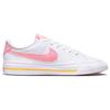 Nike Court Legacy GS Bílá Koralová Křída Dětské Tenisky Laserově Oranžová DA5380-118