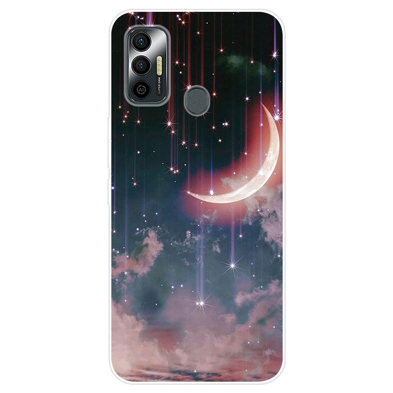 For Tecno Spark 7 Silicone TPU Back Cover Soft Phone Case For Tecno Spark 5 Case