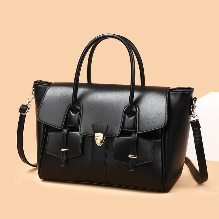 Retro Portable Messenger Business Women's Bag