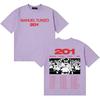 Unisexuel Turizo Trendy Music 201 Print T Shirt Unisex Women Oversized Short Sleeve Tee Shirts Casual Cotton Vintage Tshirt Streetwear