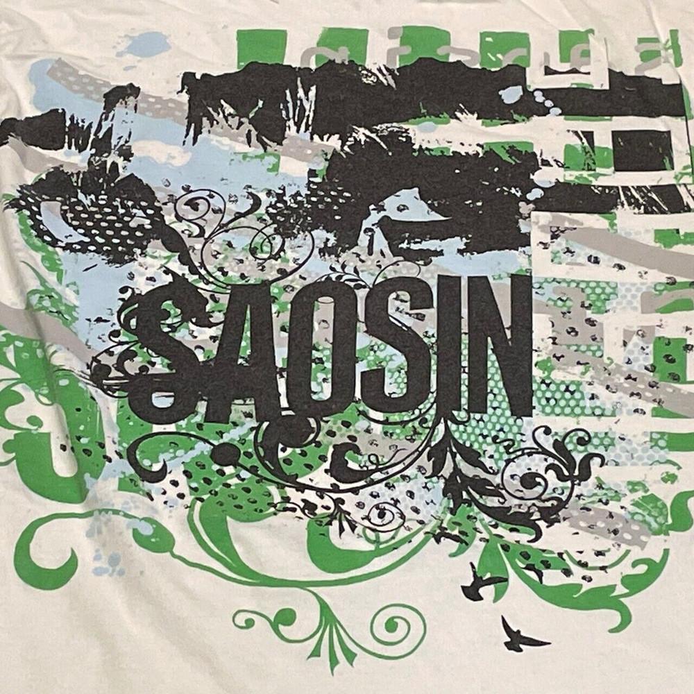 Saosin Band White T-Shirt Cotton Full Size Unisex S-5XL Unisex T-Shirt M