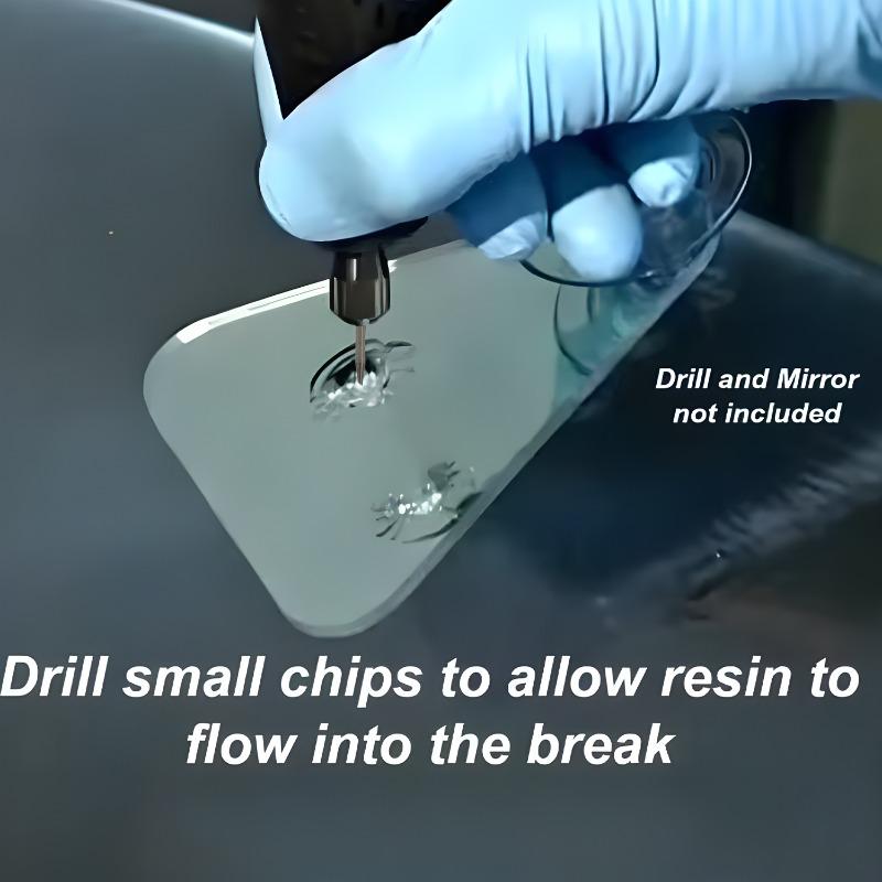 1-5pcs Car Windshield Tungsten Steel Drill Bits Glass Fix Drill Bit Easy To Install Durable 1mm Auto Rapairing Accessories