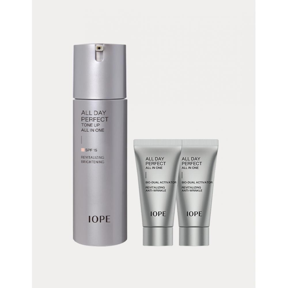 Iope Man All Day Perfect TOne Up All In One 120ml + Man All Day Perfect All In 1 30ml 2