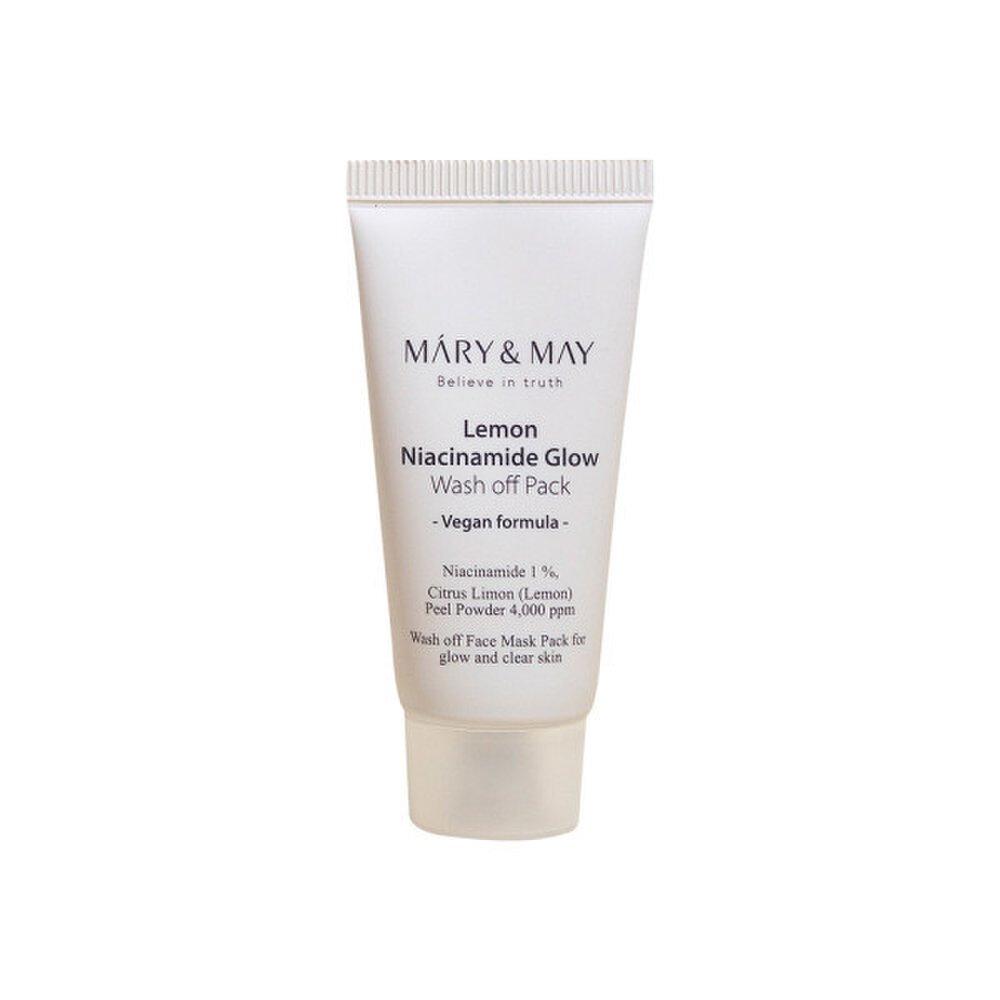 

Mary&May Vegan Lemon Niacinamide Glow Смываемая маска 30 г (тип трубки)