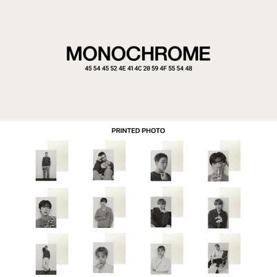 MONOCHROME Printed Photo RM Jin SUGA J-hope ver.
