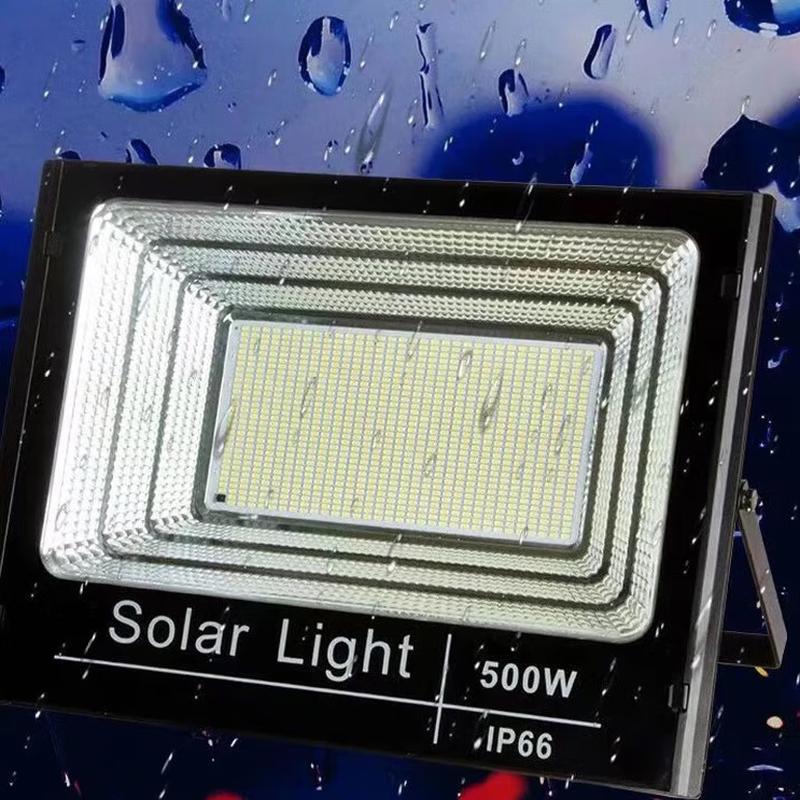 UOSU 100W Solar Outdoor Floodlight with Remote & Timer