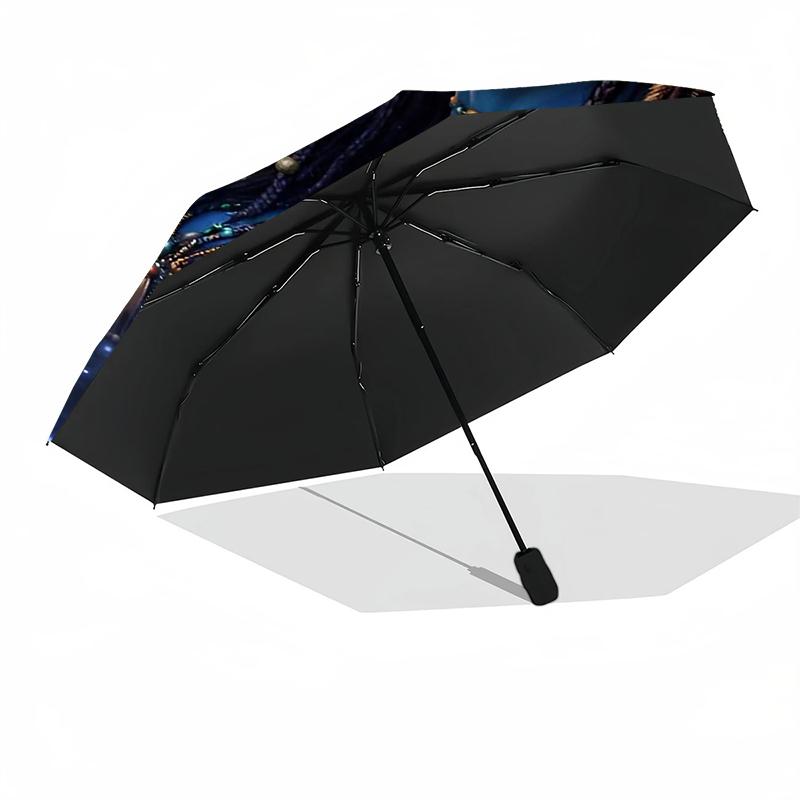 Avatar Theme Automatic Umbrella, Lightweight & Portable, 8 Rib, Perfect for Outdoor Travel, Birthdays, Christmas, Gifts.