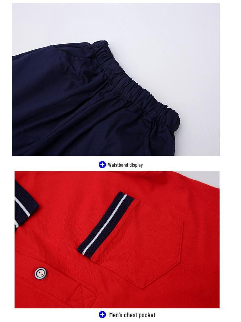 New British Style Kindergarten Summer Uniform Set for Boys and Girls – Ideal for School and Performances