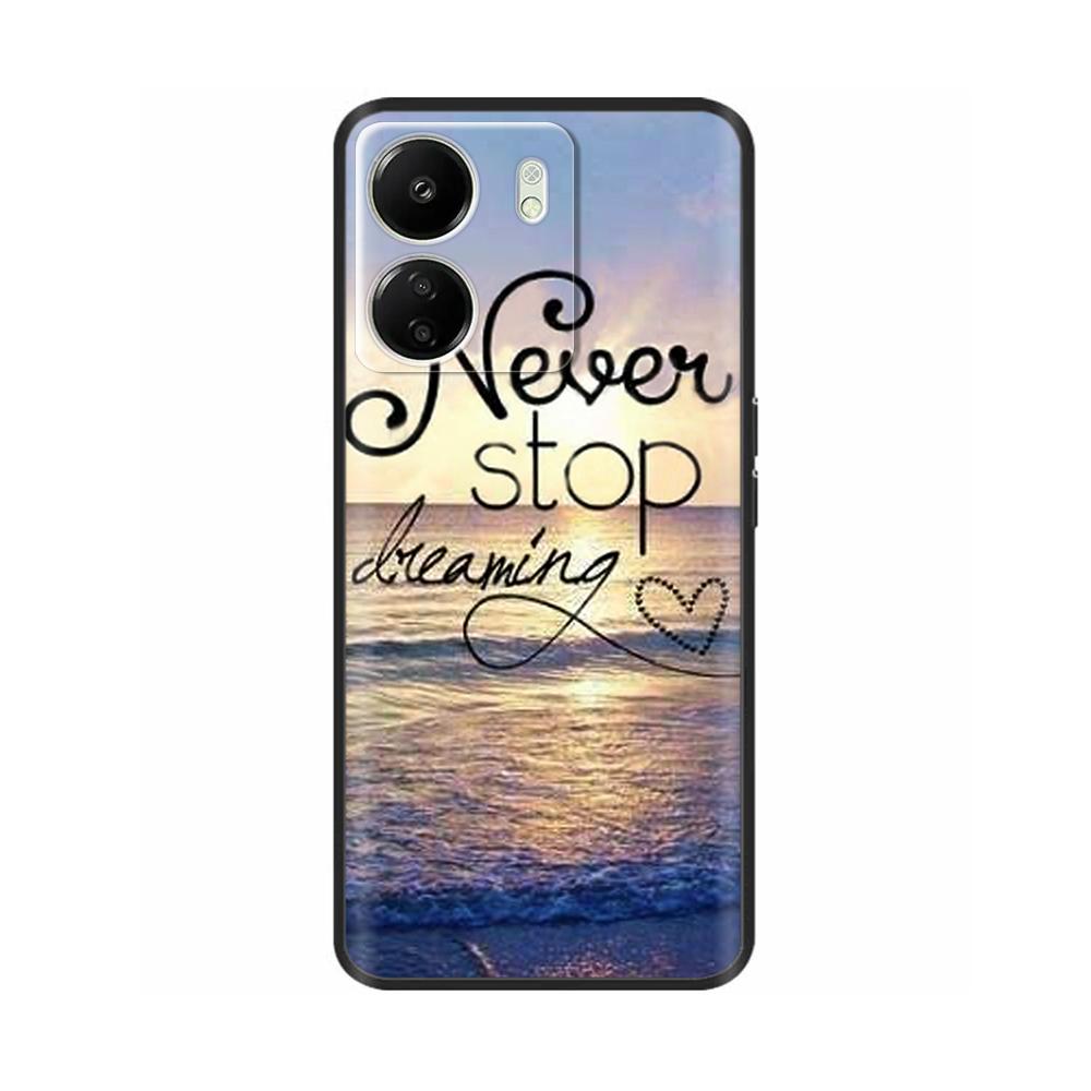 Case For Poco C65 Case 6.74" Black Soft Silicone Cover For POCO C65 C 65 PocoC65 Coque For Xiaomi Poco C65 Phone Cases Fundas