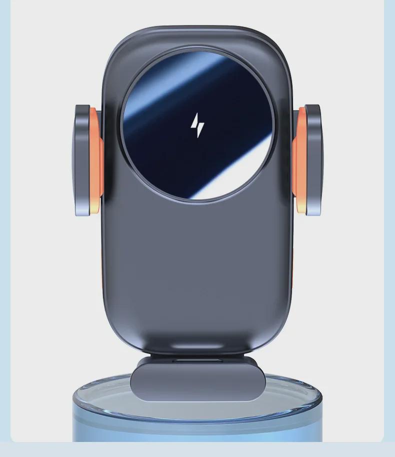 15W Wireless Fast Charging Car Phone Holder & Air Vent Mount