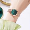 Wenyi Style Women'S Light Luxury Fritillary Surface Small Dial Waterproof Stainless Steel Mesh Belt Quartz Watch