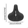 Comfortable Bike Seat Cushion Bicycle PU Waterproof Riding Easy Assembly Shockproof Ergonomic