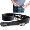 Travel Cash Anti Theft Belt Waist Bag Women Portable Hidden Money Strap Belt Wallet Waist Pack Men Hiding Belt For Men Women