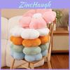 Luxurious Rabbit Hair Plush Daisy Cushion For Office Home Decor Support Pillow