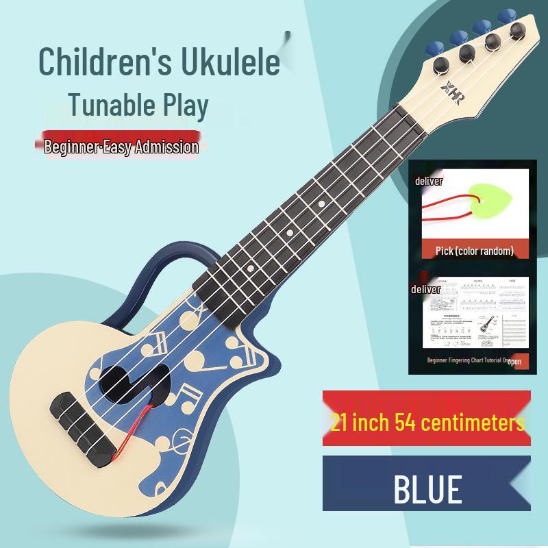 Kids' Musical Toy Ukulele: Playable Beginner Instrument for Boys and Girls