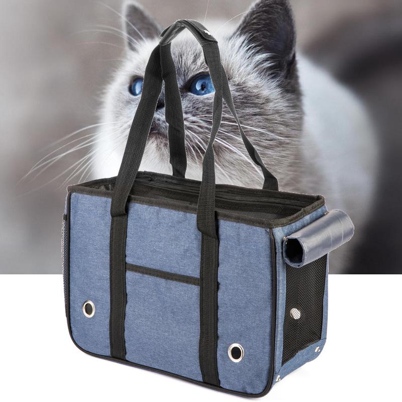 Collapsible Pet Travel Backpack for Dogs and Cats