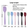 Large Heat-Resistant Silicone Baking Spatula Set (3-piece)
